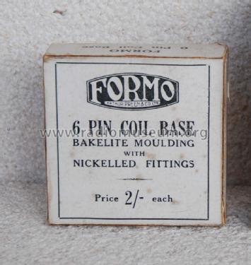 6 Pin Coil Base ; Formo Products Ltd.; (ID = 1613147) Bauteil