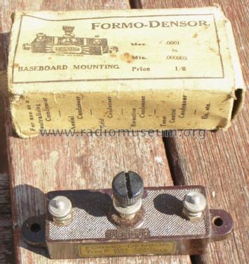 Formo-Densor F; Formo Products Ltd.; (ID = 1719440) Radio part