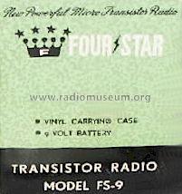 Four-Star FS-9; Four-Star - Fortune (ID = 617327) Radio
