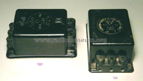 Csengő Transzformátor - Belltrafo T22; Fövárosi (ID = 2767066) A-courant