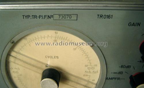 Power Sound Generator PIF/ TR-0161; Fövárosi (ID = 2440733) Equipment
