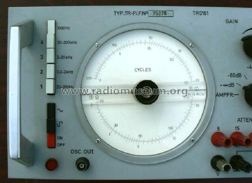 Power Sound Generator PIF/ TR-0161; Fövárosi (ID = 795181) Equipment