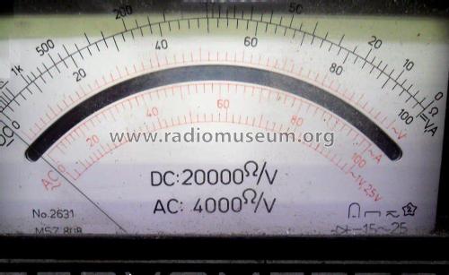 Servometer I Multimeter VAOhm Meter; Fövárosi (ID = 2090463) Equipment