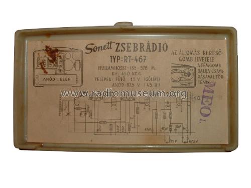 Sonett RT-467; Fövárosi (ID = 2204402) Radio