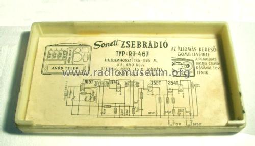 Sonett RT-467; Fövárosi (ID = 2583933) Radio