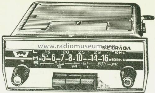 Sztráda ; Finommechanikai (ID = 401197) Car Radio