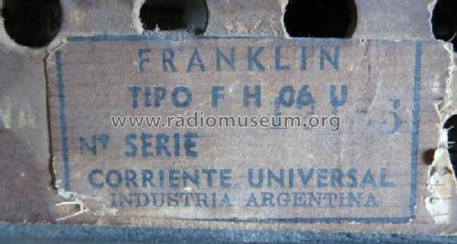 FH06U; Franklin, Buenos (ID = 1379472) Radio