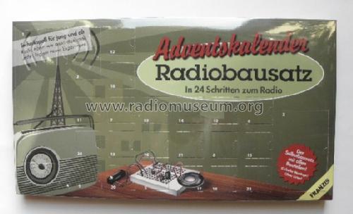 Radiobausatz Adventskalender In 24 Schritten zum Radio; Franzis Verlag, (ID = 1095573) Bausatz