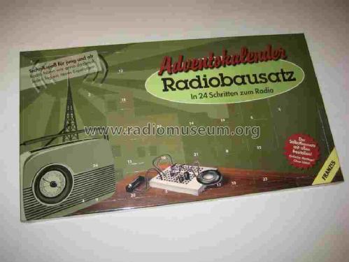Radiobausatz Adventskalender In 24 Schritten zum Radio; Franzis Verlag, (ID = 1626641) Bausatz