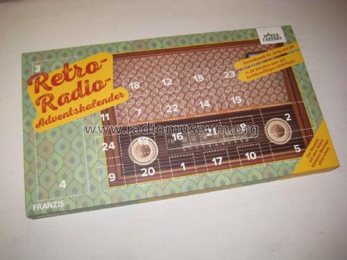 Retro-Radio-Adventskalender 2018 UKW-Radio zum Selberbauen; Franzis Verlag, (ID = 2340035) Kit