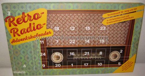 Retro-Radio-Adventskalender 2018 UKW-Radio zum Selberbauen; Franzis Verlag, (ID = 2382057) Kit