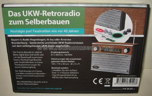 UKW-Retroradio zum Selberbauen ; Franzis Verlag, (ID = 1605146) Kit