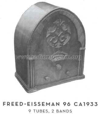 96 ; Freed-Eisemann Radio (ID = 1593200) Radio