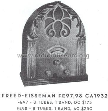 FE97 ; Freed-Eisemann Radio (ID = 1589634) Radio