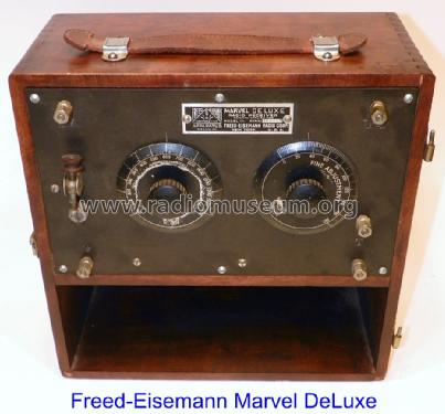 Marvel De Luxe Radio Receiving Outfit 111; Freed-Eisemann Radio (ID = 1478055) Galène