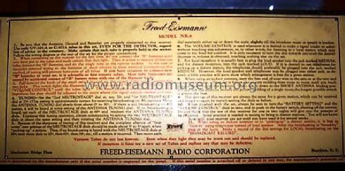NR6 ; Freed-Eisemann Radio (ID = 566783) Radio