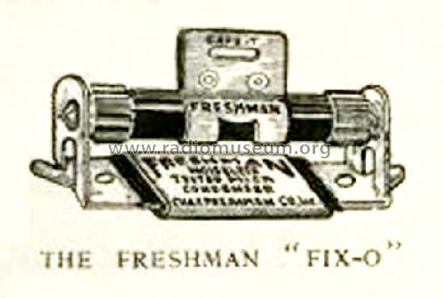 FIX-O ; Freshman Co. Inc., (ID = 1254211) Radio part