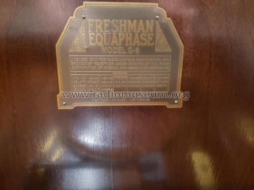 Equaphase G6; Freshman Co. Inc., (ID = 2935575) Radio