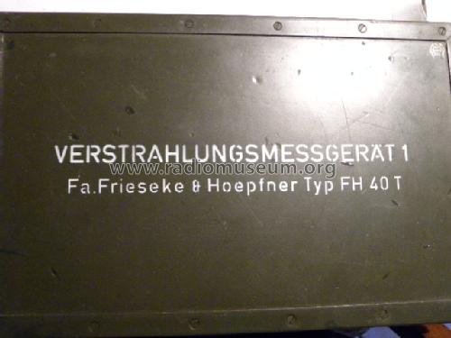 Strahlungsmeßgerät FH40T; Frieseke & Höpfner, (ID = 1384399) Military