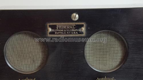 Two-Stage Audio Amplifier No. 9; Federal Radio Corp. (ID = 2001143) Ampl/Mixer
