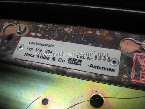 Leistungsstufe 556 204; Fuba, Hans Kolbe; (ID = 1779923) Ampl. RF