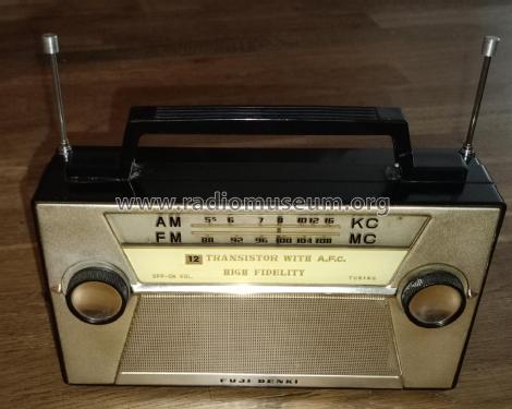12 Transistor With A.F.C. High Fidelity Radio Fuji Denki