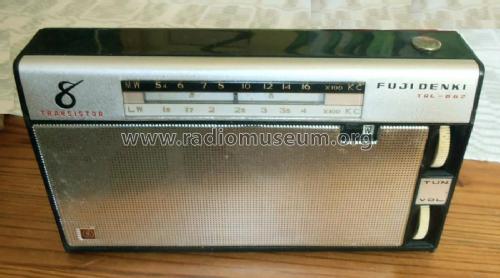 8 Transistor TRL-862; Fuji Denki Seizo K.K (ID = 2278687) Radio