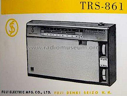 8 Transistor TRS-861; Fuji Denki Seizo K.K (ID = 647595) Radio