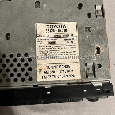 Toyota 16408 86120-08010 ; Fujitsu Ten Limited (ID = 2849463) Car Radio