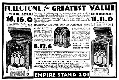 Radio-Gram 202; Fullotone, (ID = 2688921) Radio