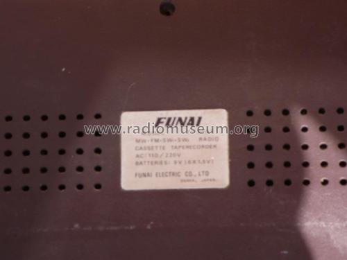 Radio Cassette Tape Recorder T-955F; Funai Electric Co., (ID = 2035277) Radio