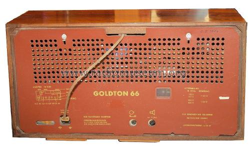 Goldton 66; Funk- und (ID = 957649) Radio