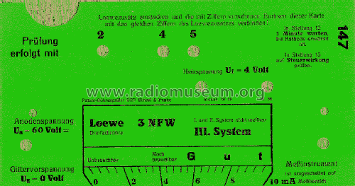 Adapter für Loewe Röhren für RPG W12, W16; Funke, Max, Weida/Th (ID = 1421964) Equipment