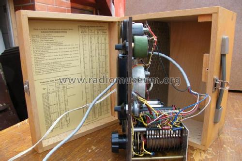 Bildröhrenprüfgerät W21; Funke, Max, Weida/Th (ID = 1062367) Ausrüstung