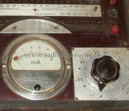 Einheitsprüfg. Rundfunkmechanik W16; Funke, Max, Weida/Th (ID = 1400533) Equipment