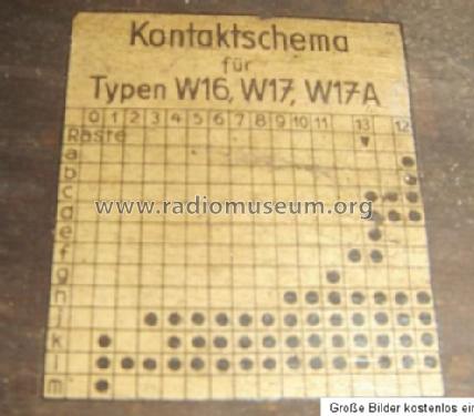 Einheitsprüfg. Rundfunkmechanik W16; Funke, Max, Weida/Th (ID = 1400536) Ausrüstung