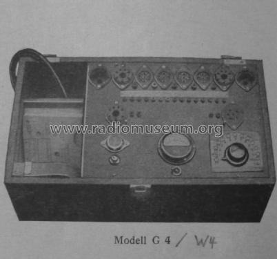 Patent-Röhrenprüfer W4; Funke, Max, Weida/Th (ID = 2215975) Equipment