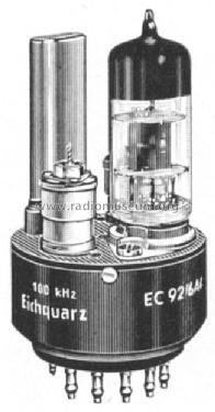 Quarz-Eichpunktgeber 100 kHz 57/60; Funke, Max, Weida/Th (ID = 235713) mod-past25