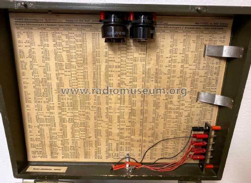 Röhrenprüfgerät W19S; Funke, Max, Weida/Th (ID = 3140417) Equipment