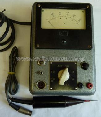 Standard-Röhren-Voltmeter ; Funke, Max, Weida/Th (ID = 951680) Ausrüstung