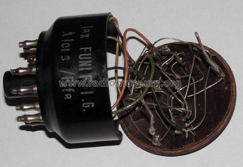 Subminiaturröhren Prüfeinrichtung Adapter für W19; Funke, Max, Weida/Th (ID = 2355041) Equipment