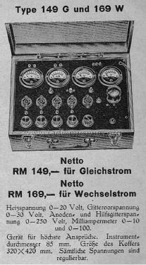 Röhrenprüfgerät 169W; Funkpraxis; Breslau (ID = 1532886) Equipment