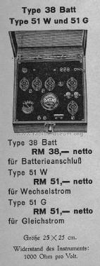 Röhrenprüfgerät 51W; Funkpraxis; Breslau (ID = 1532877) Equipment