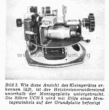 Kleinempfänger 1948/49 ; Funkschau, Franzis- (ID = 2420970) Kit