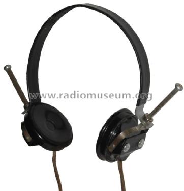 Stein-Doppelkopfhörer 5 Ohm; Funktechnik Leipzig, (ID = 508610) Altavoz-Au