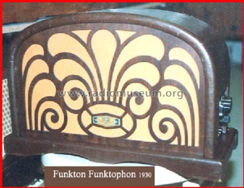 Funktophon W ; Funkton, Rob.Zach & (ID = 27777) Radio