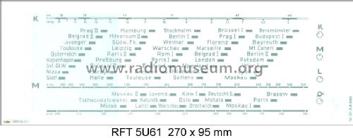 RFT-Super 5U61; Funkwerk Dresden, (ID = 1401036) Radio