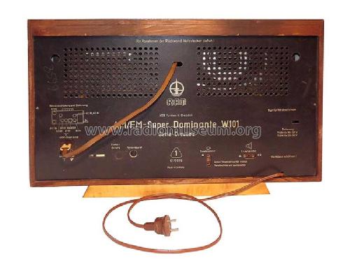 AM/FM-Super Dominante W101 Typ 1132; Funkwerk Dresden, (ID = 1499412) Radio