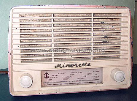 Minorette A201; Funkwerk Dresden, (ID = 105371) Radio
