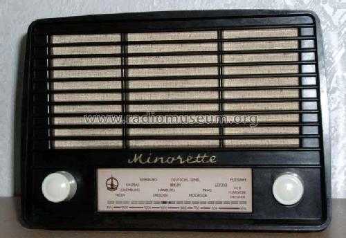 Minorette A201; Funkwerk Dresden, (ID = 200941) Radio